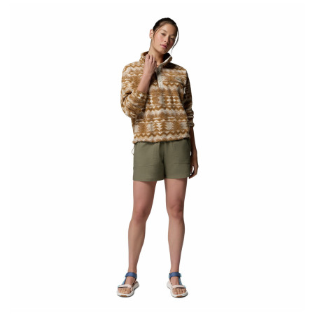 Dámska mikina Columbia Helvetia™ II Printed Cropped Half Snap