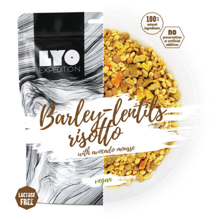 Lyo food Kroupová rizoto s šošovkou a avokádom 500 g