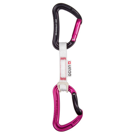 Sada expresiek Ocún Raven QD BIO-DYN-RING 15 mm 10 cm 6-pack ružová