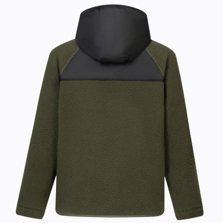 Detská mikina Regatta Munro Hybrid Jacket DarkKhak/Blk