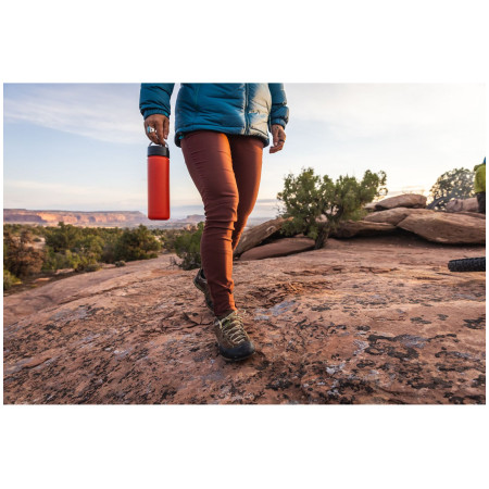 Nerezová fľaša Klean Kanteen Wide w/Wide Loop Cap - brushed stainless 800 ml