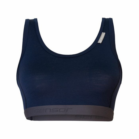 Športová podprsenka Sensor Merino Active Deep Blue