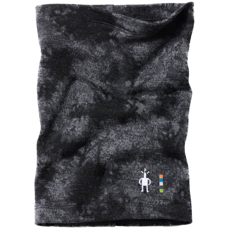 Detský nákrčník Smartwool Kids' Thermal Merino Neck Gaiter čierna Black Tie Dye