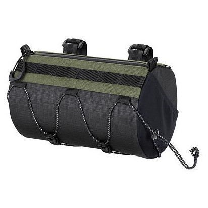 Taška na riadidlá Topeak Tubular BarBag čierna/zelená zelená
