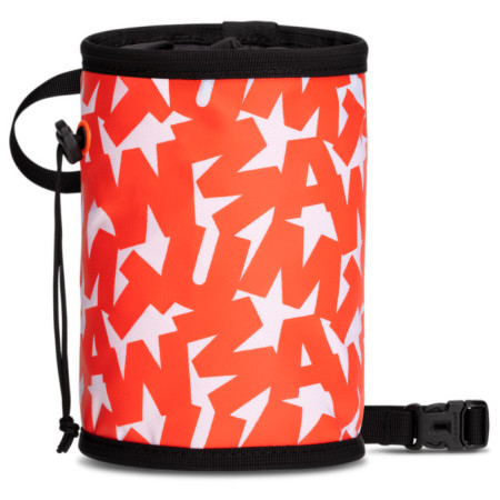 Vrecko na magnézium Mammut Gym Print Chalk Bag červená 3738 - hot red AOP