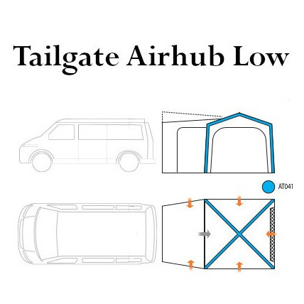 Náhradná duša Vango Airspeed Tube 670 x 10cm Cross
