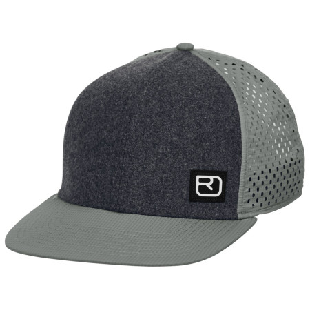 Šiltovka Ortovox Logo Air Trucker Cap sivá/zelená Green Sage