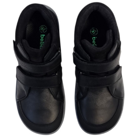 Detské barefoot topánky beBare 3602SA Black