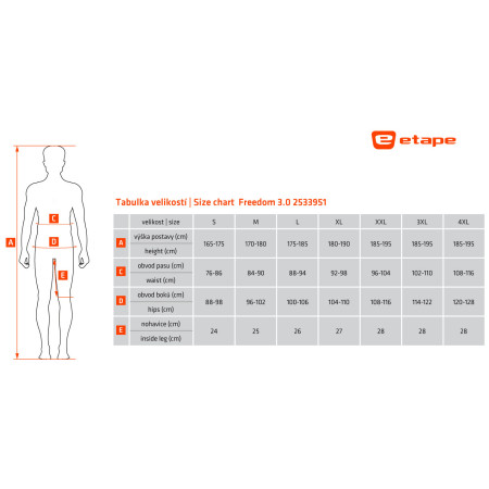 Pánske cyklistické kraťasy Etape Freedom 3.0