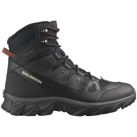 Pánske topánky Salomon Outsnow Gore-Tex čierna Black / Asphalt / Burnt Henna