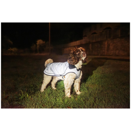 Pláštenka pre psa Mountain Paws Reflective Fleece-Lined Dog Raincoat