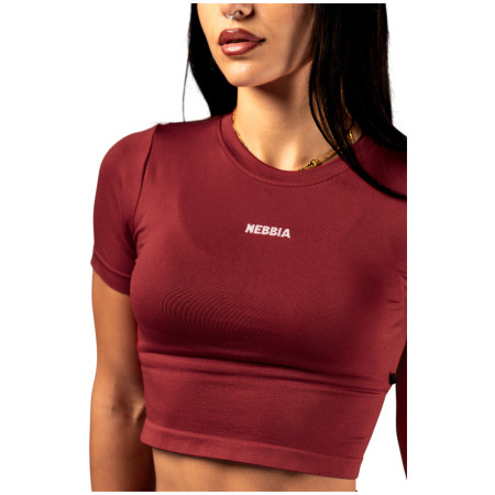 Dámsky top Nebbia Seamless crop top with SS Power