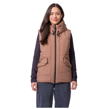 Dámska vesta Hannah Dot Vest svetlohnedá beaver fur