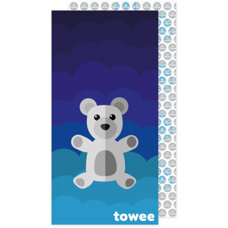 Rychleschnoucí osuška Towee Bear 70x140 cm