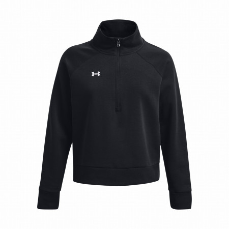 Dámska mikina Under Armour Rival Fleece HZ čierna Black