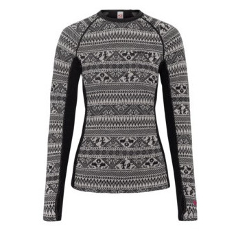 Dámske funkčné tričko Kari Traa Tale Ls čierna BLACK