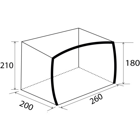 Nafukovací prístrešok Brunner Skia Campervan