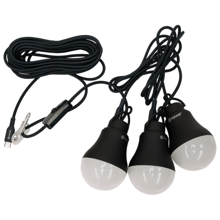Sada žiaroviek Outwell Epsilon Bulb Set čierna/sivá Black Grey