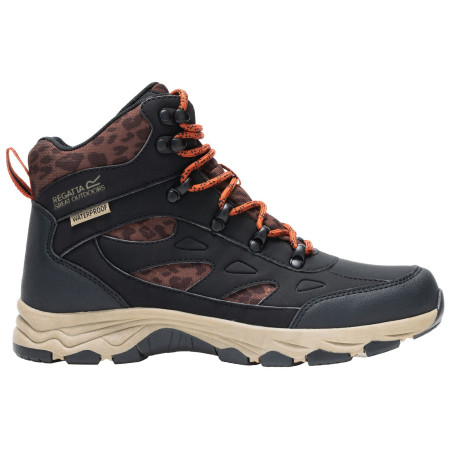 Dámske topánky Regatta Womens Vendora Boot čierna Black/Leoprd