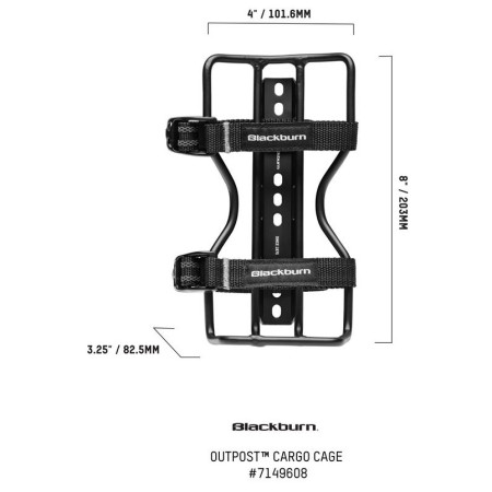 Košík na fľašu Blackburn Outpost Cargo Cage