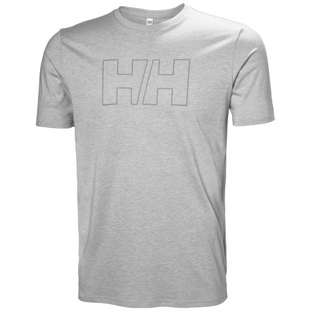 Pánske tričko Helly Hansen Tech Logo T-Shirt sivá Grey Melange