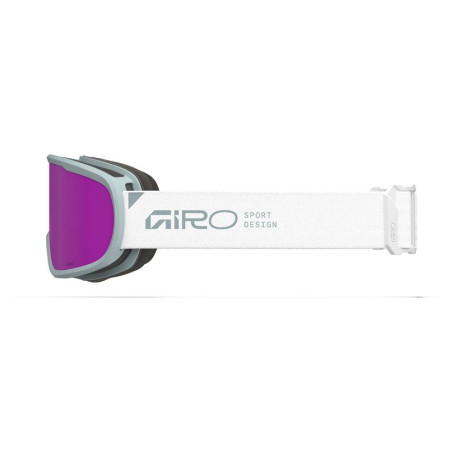 Lyžiarske okuliare Giro Roam White/Silver Stacked-Amber Pink/Yellow (2skla)