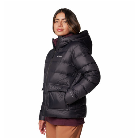 Dámska zimná bunda Columbia Harmony Falls™ Hooded Down Jacket čierna Black