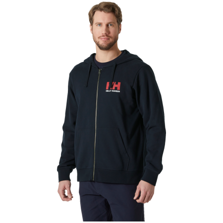 Pánska mikina Helly Hansen Hh Logo Full Zip Hoodie 2.0