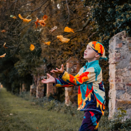 Detská multifunkčná šatka WAMU Mountain Bike