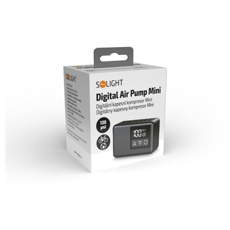 Kompresor Solight Digitálny vreckový kompresor mini