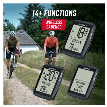 Cyklocomputer Sigma BC 14.0 WL STS/CAD