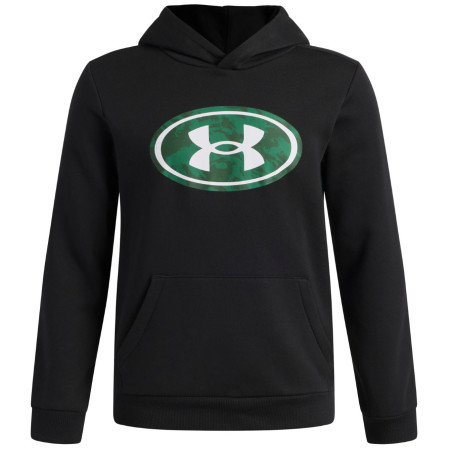 Detská mikina Under Armour UA B Rival FLC Key Pt Fil Hd Ultimate Black čierna Ultimate Black / / White