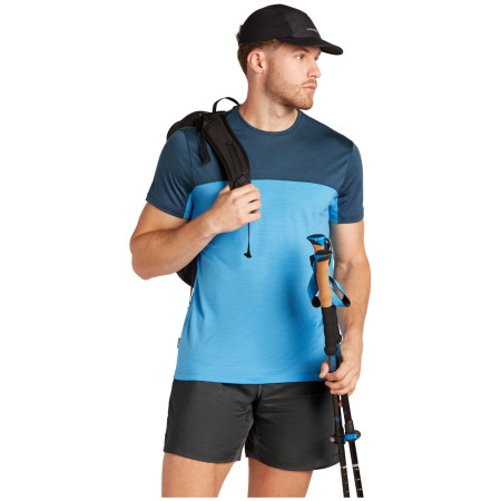 Pánske funkčné tričko Icebreaker Men Merino 125 Cool-Lite™ Sphere III SS Tee Colour Block