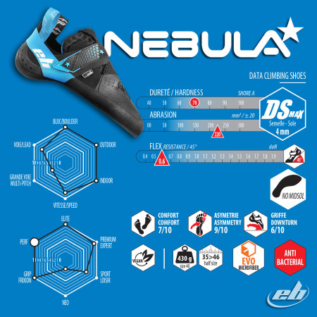 Lezečky EB Climbing Nebula 3.0