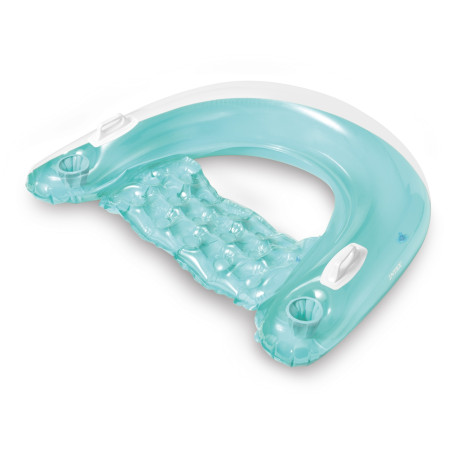 Nafukovací sedák Intex Sit´n Float modrá