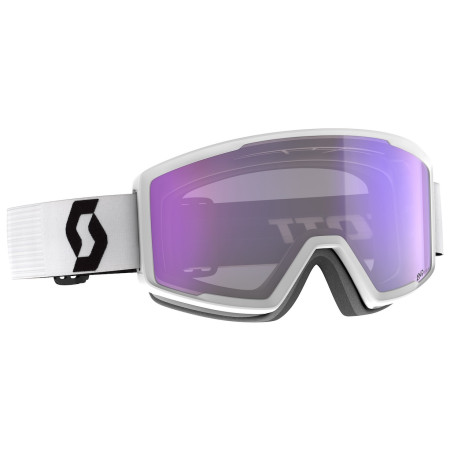Lyžiarske okuliare Scott Factor Pro Light Sensitive biela/fialová mineral white/blacklight sensitive blue chro