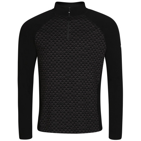 Pánske funkčné tričko Zulu Merino 240 Zip Long čierna Black