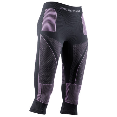 Dámske funkčné spodky X-Bionic Energy Accumulator 4.0 Pants 3/4 čierna/ružová CHARCOAL/MAGNOLIA