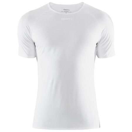 Pánske tričko Craft Pro Dry Nanoweight SS biela bílá
