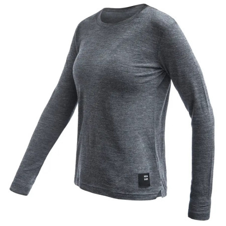Dámske tričko Sensor Merino Lite sivá anthracite gray