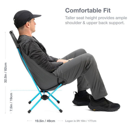 Stolička Helinox Chair Zero High Back