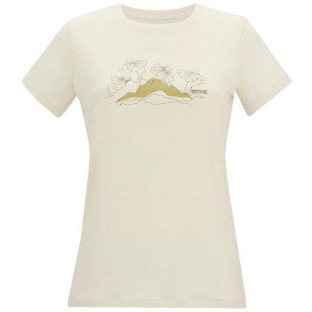 Dámske tričko Regatta Womens Fingal Stretch béžová LightVanilla