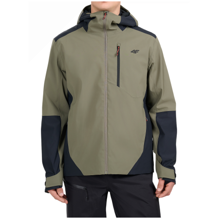 Pánska bunda 4F Technical Jacket M1164 khaki/čierna Olive