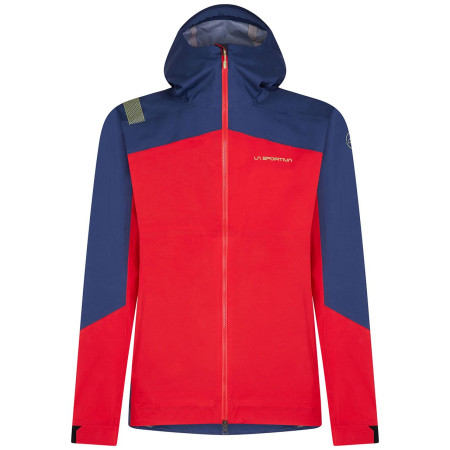 Pánska bunda La Sportiva Sirius Evo Shell Jacket M červená/modrá TangoRed/NightBlue