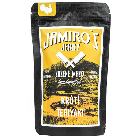 Sušené mäso Jamiro´s Jerky Morčacie Teriyaki50 g