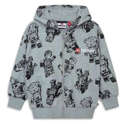 Detská mikina Lego Wear Lwsian 702 Grey sivá Grey melange