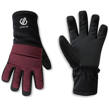 Lyžiarske rukavice Dare 2b Freeride Glove fialová/čierna Fig