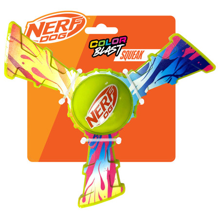 Hračka pre psa Nerf Dog Color Grip Tri Flyer 20 cm