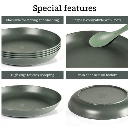 Sada tanierov Light My Fire RamenPlate 4-pack