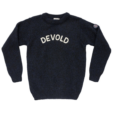 Sveter Devold Nansen Legacy Sweater tmavomodrá NAVY/OFFWHITE